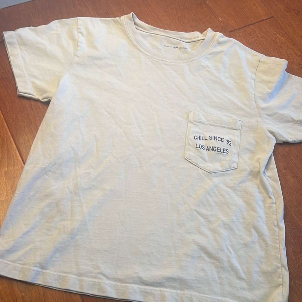 Brandy Melville chill since pocket tee- like new.  One size